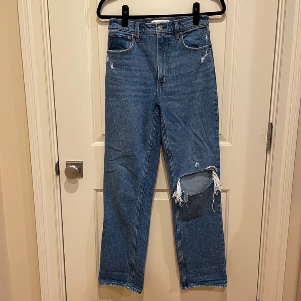 Abercrombie & Fitch '90s Straight Ultra High Rise Jeans